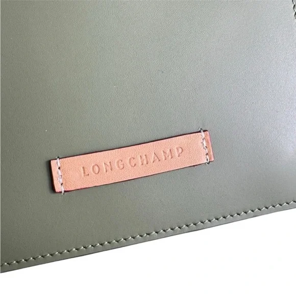Longchamp Green Extra Small Leather Le Pliage Du Jardinier Bag